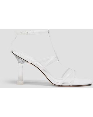 STUDIO AMELIA Artemis 90 Leather Sandals - White