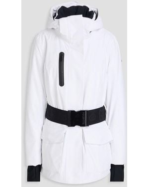 Goldbergh Haley Belted Ski Jacket - White