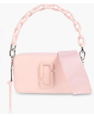 Marc Jacobs Tote bag "snapshot" aus lackleder - Pink