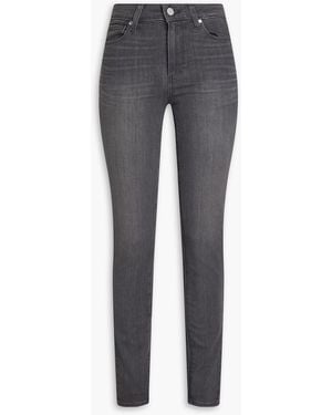 PAIGE Hoxton hoch sitzende skinny jeans - Grau