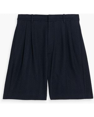 Missoni Cotton-Blend Shorts - Blue