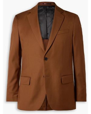 MR P. Super 110S Wool-Twill Suit Jacket - Brown