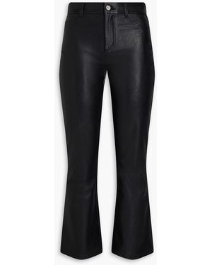 PAIGE Claudine Bootcut Trousers - Black