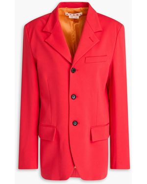 Marni Jersey Blazer - Red