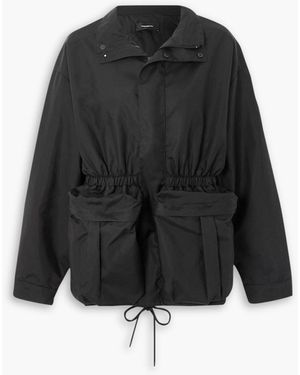 Wardrobe NYC Gathered Shell Parka - Black