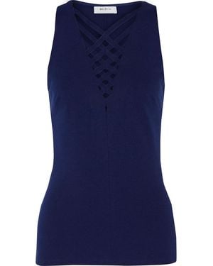 Bailey 44 Cutout Ponte Top - Blue