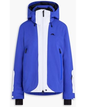J.Lindeberg Claire Two-tone Stretch-shell Ski Jacket - Blue