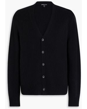James Perse Cardigan aus kaschmir - Schwarz