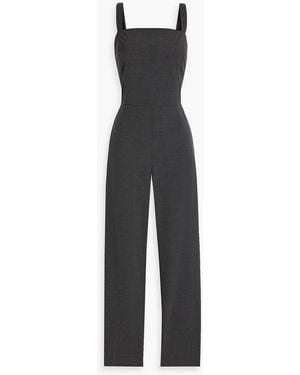Theory Wool-Blend Jumpsuit - Gray