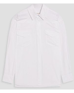 Alexandre Vauthier Cotton-poplin Shirt - White