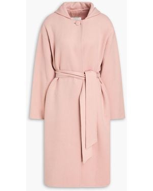 Zimmermann Tel aus filz aus einer wollmischung mit gürtel - Pink