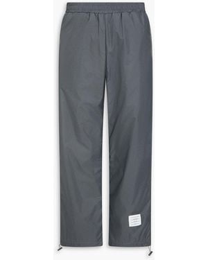 Thom Browne Ripstop Track Trousers - Grey