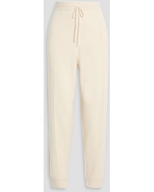 TOTEME Knitted Track Pants - White