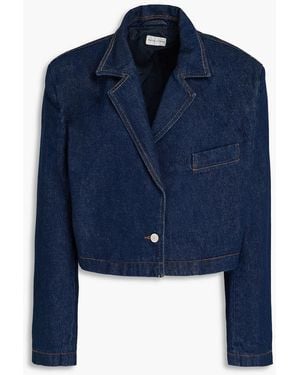 Magda Butrym Blazer aus denim - Blau