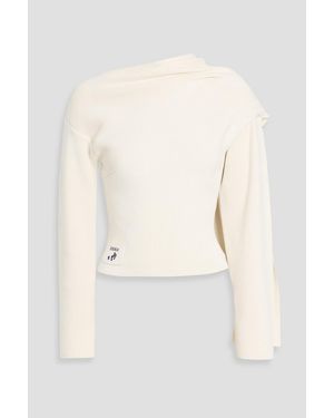 Erdem Hemd "hibbert" aus piqué mit print - Natur