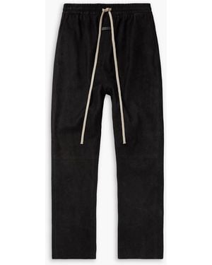 Fear Of God Nubuck Trousers - Black