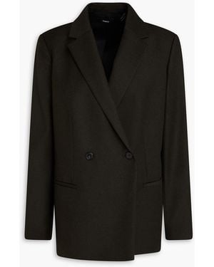 Theory Wool-twill Blazer - Black