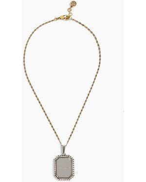McQueen And-Tone Necklace - Blue