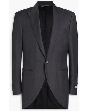 Canali Wool Blazer - Black