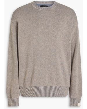 Rag & Bone Dexter Cotton Sweater - Grey