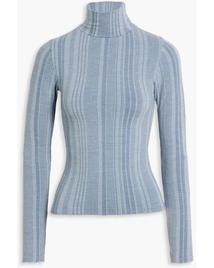 CORDOVA Sol Striped Jacquard-knit Base Layer - Blue