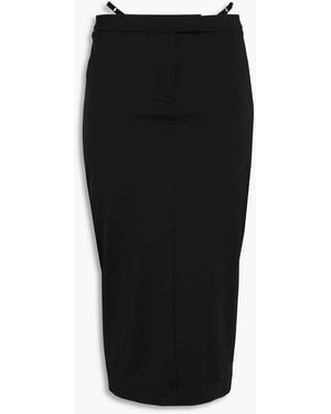 ワンピース T BY ALEXANDER WANG Women Mid Skirts 4KC3246050 Black Alexander Wang mid-rise Denim Skort | Black | FARFETCH
