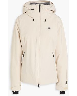 J.Lindeberg Olivia Hooded Ski Jacket - Natural