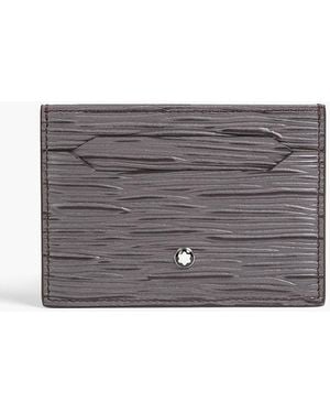 Montblanc Meisterstück Textured-Leather Wallet - Grey