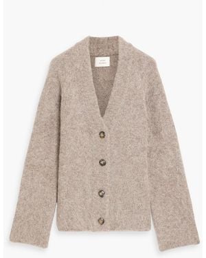 Loulou de Saison Lynn Alpaca-Blend Cardigan - Natural