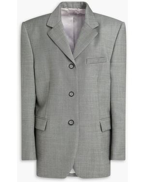 Magda Butrym Wool-Blend Blazer - Grey