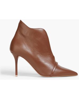 Malone Souliers Cora 85 Leather Ankle Boots - Brown