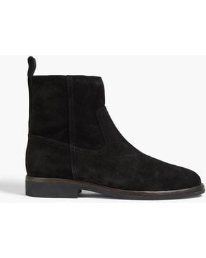 Isabel Marant Suede Chelsea Boots - Black