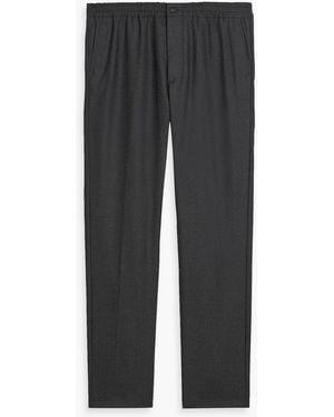 dunhill Wool-Flannel Pants - Gray