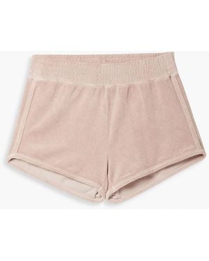 The Great Cotton-terry Shorts - Natural