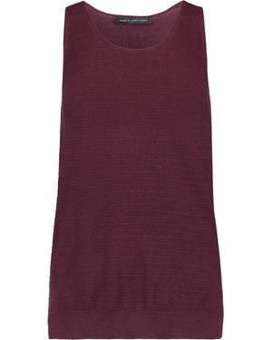 Marc By Marc Jacobs Crocheted Cotton Tank - Purple