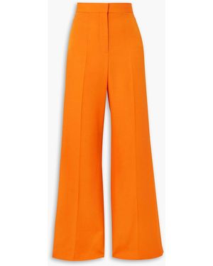 Stella McCartney Woven Wide-Leg Pants - Orange