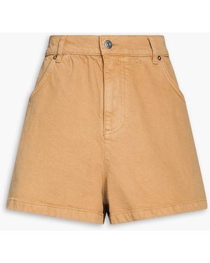 Maje Denim Shorts - Natural