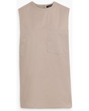 A.Emery Wolfe Cotton-poplin Top - Natural