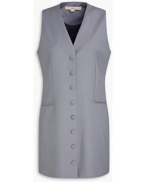 REMAIN Birger Christensen Woven Vest - Grey
