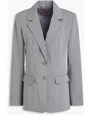 STAUD City Twill Blazer - Grey
