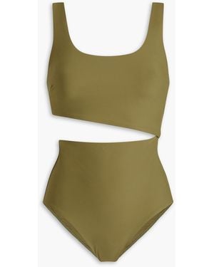 Bondi Born Harper Cutout Swimsuit - Green