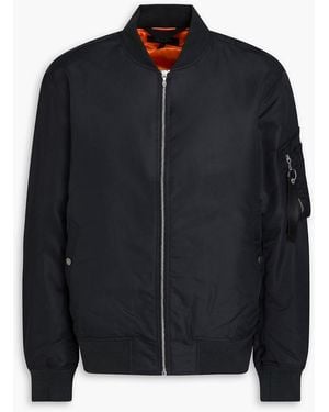 Rag & Bone Manston Shell Bomber Jacket - Black