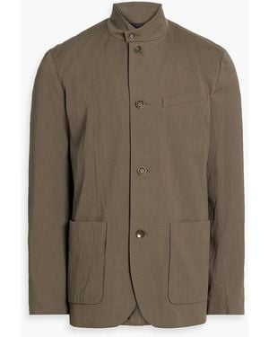 Rag & Bone Linden Seersucker Blazer - Brown