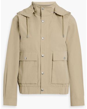 Proenza Schouler Windsor Cotton-Canvas Hooded Jacket - Natural
