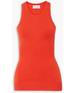 AZ FACTORY Mybody Stretch-knit Tank - Red