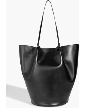 Loulou de Saison Tana Leather Tote - Black