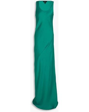 Rag & Bone Daisy Satin Maxi Dress - Green