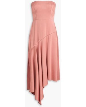 Alex Perry Strapless Cady Dress - Pink