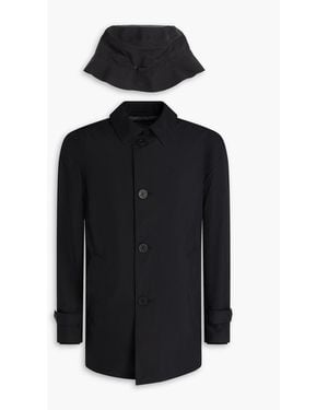 Herno Laminar Shell Raincoat - Black