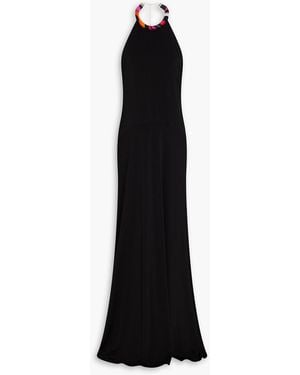 PUCCI Stretch-Jersey Maxi Dress - Black